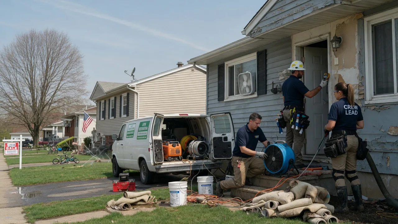 Flood Cleanup in Paden City, WV near me
