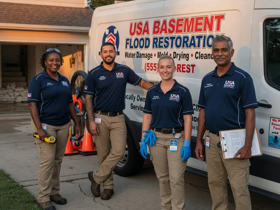 Basement Flood Cleanup company in Paden City, WV