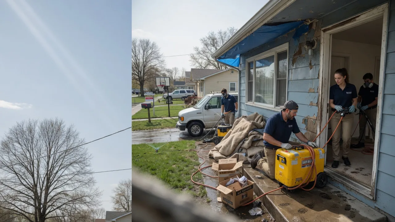 Basement Flood Cleanup in Paden City, WV near me